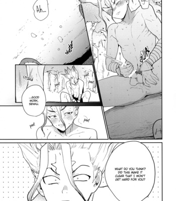 [Musekinin/ Yodare] I’m not going to eat you, you know – Dr Stone dj [Eng] – Gay Manga sex 39