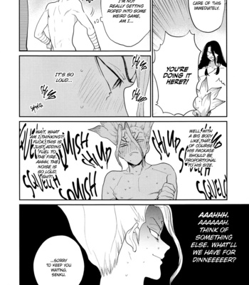 [Musekinin/ Yodare] I’m not going to eat you, you know – Dr Stone dj [Eng] – Gay Manga sex 42