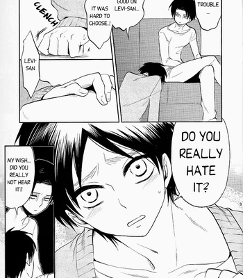 [Namae wa Mada Nai. (Non)] Ore no Onegai Kiite kure masu yo ne – Shingeki no Kyojin dj [Eng] – Gay Manga sex 8