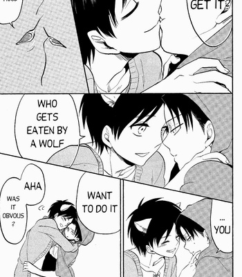 [Namae wa Mada Nai. (Non)] Ore no Onegai Kiite kure masu yo ne – Shingeki no Kyojin dj [Eng] – Gay Manga sex 14