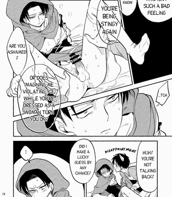 [Namae wa Mada Nai. (Non)] Ore no Onegai Kiite kure masu yo ne – Shingeki no Kyojin dj [Eng] – Gay Manga sex 17