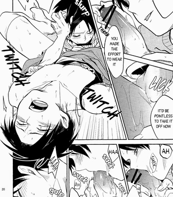 [Namae wa Mada Nai. (Non)] Ore no Onegai Kiite kure masu yo ne – Shingeki no Kyojin dj [Eng] – Gay Manga sex 19