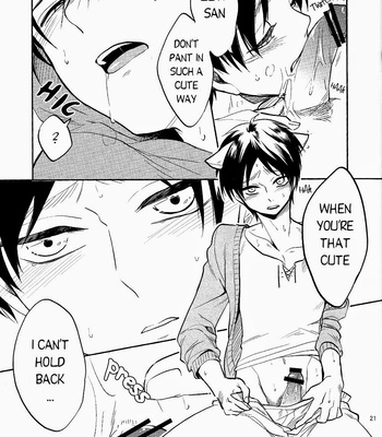 [Namae wa Mada Nai. (Non)] Ore no Onegai Kiite kure masu yo ne – Shingeki no Kyojin dj [Eng] – Gay Manga sex 20