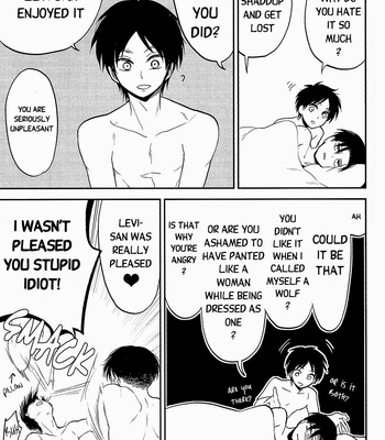 [Namae wa Mada Nai. (Non)] Ore no Onegai Kiite kure masu yo ne – Shingeki no Kyojin dj [Eng] – Gay Manga sex 24