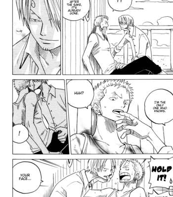 [Hachimaru] Some Refreshments in Broad – One Piece dj [Eng] – Gay Manga sex 14