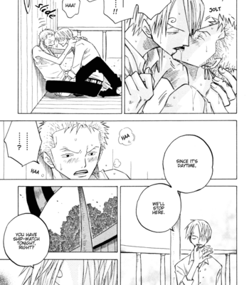 [Hachimaru] Some Refreshments in Broad – One Piece dj [Eng] – Gay Manga sex 17