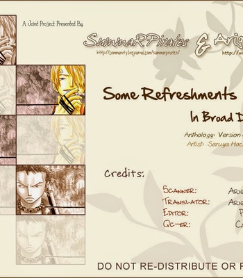 [Hachimaru] Some Refreshments in Broad – One Piece dj [Eng] – Gay Manga sex 21