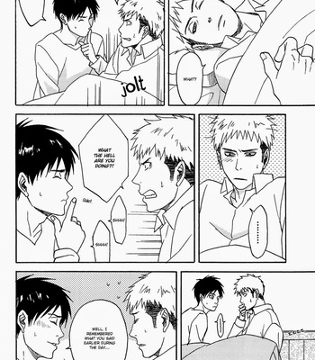 [Ippachi] Eren ga Jean ni Yoru Hai wo Kakeru Dake no Ohanashi – SnK dj [Eng] – Gay Manga sex 10
