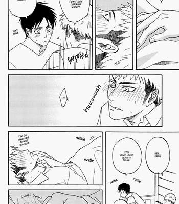 [Ippachi] Eren ga Jean ni Yoru Hai wo Kakeru Dake no Ohanashi – SnK dj [Eng] – Gay Manga sex 16