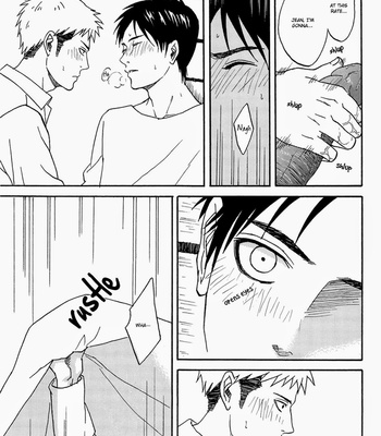 [Ippachi] Eren ga Jean ni Yoru Hai wo Kakeru Dake no Ohanashi – SnK dj [Eng] – Gay Manga sex 21
