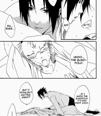 [B plus/ YOSHINO Miri] Mekakushi | Blindfolded – Naruto dj [Eng] – Gay Manga sex 16
