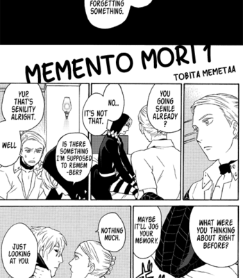 Gay Manga - [Tobita] Memento Mori – Jojo dj [Eng] – Gay Manga