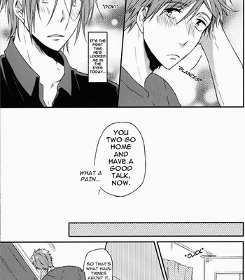 [Usagi-san to Kuma (Aizawa)] Pun! Pun! – Free! dj [Eng] – Gay Manga sex 18