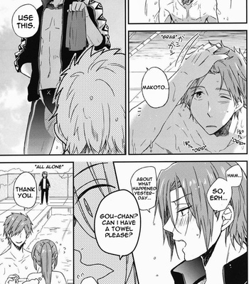 [Usagi-san to Kuma (Aizawa)] Pun! Pun! – Free! dj [Eng] – Gay Manga sex 6