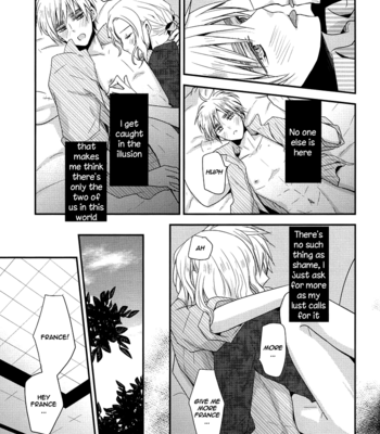 [Dolce Einsatz (Tomoe Kiko)] NO MORE FUTURE – Hetalia dj [Eng] – Gay Manga sex 16