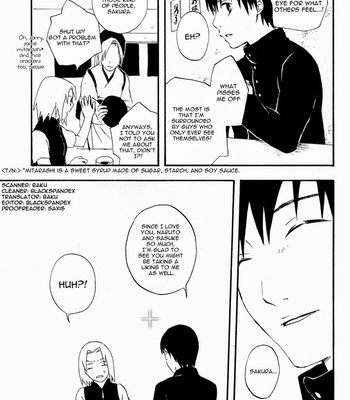 [Qlindo/ KOBAYASHI Motomu] Agreement – Naruto dj [Eng] – Gay Manga sex 24