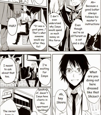 [Tetsusabi] Limited Butler – Durarara dj [Eng] – Gay Manga sex 18