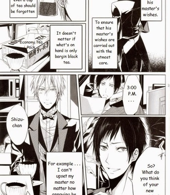 [Tetsusabi] Limited Butler – Durarara dj [Eng] – Gay Manga sex 2