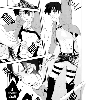 [VERITE/ HARAI Hana] Falling into the Dim, Gloomy Abyss Every Night – Shingeki no Kyojin dj [Eng] – Gay Manga sex 4