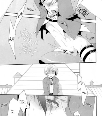 [VERITE/ HARAI Hana] Falling into the Dim, Gloomy Abyss Every Night – Shingeki no Kyojin dj [Eng] – Gay Manga sex 8