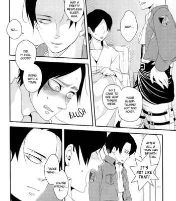[VERITE/ HARAI Hana] Falling into the Dim, Gloomy Abyss Every Night – Shingeki no Kyojin dj [Eng] – Gay Manga sex 11