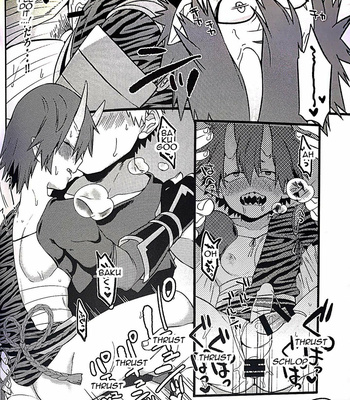 Oni no hitokuchi wa kuso deke e – Boku no Hero Academia dj [Eng] – Gay Manga sex 17