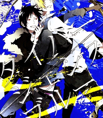 [inumog/ FUJINO Akitsugu] Divergence Blue – Durarara!! dj [Eng] – Gay Manga sex 2