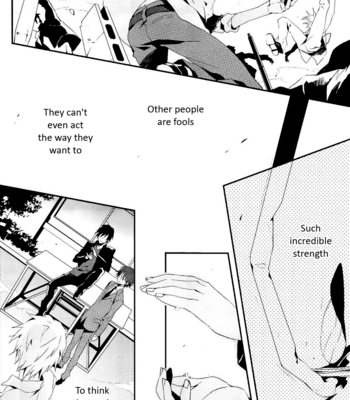 [inumog/ FUJINO Akitsugu] Divergence Blue – Durarara!! dj [Eng] – Gay Manga sex 5