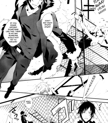 [inumog/ FUJINO Akitsugu] Divergence Blue – Durarara!! dj [Eng] – Gay Manga sex 8