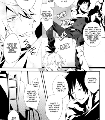 [inumog/ FUJINO Akitsugu] Divergence Blue – Durarara!! dj [Eng] – Gay Manga sex 12