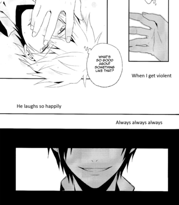 [inumog/ FUJINO Akitsugu] Divergence Blue – Durarara!! dj [Eng] – Gay Manga sex 34