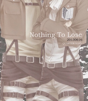 [Quarter Void] Nothing to lose – Shingeki no Kyojin dj [Eng] – Gay Manga sex 39