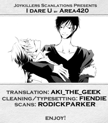 [Area420/ KAZE Sho] I Dare U – Durarara!! dj [Eng] – Gay Manga thumbnail 001