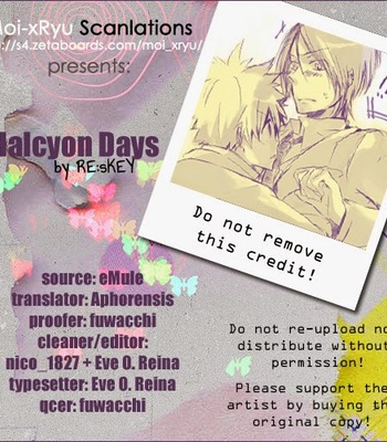 Gay Manga - [RE:sKEY/ KINO Hinoki] Halcyon Days – Katekyo Hitman Reborn! dj [Eng] – Gay Manga