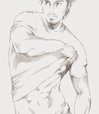 [Marc Ming Chan] Ilustraciones BN _1 – Gay Manga sex 5