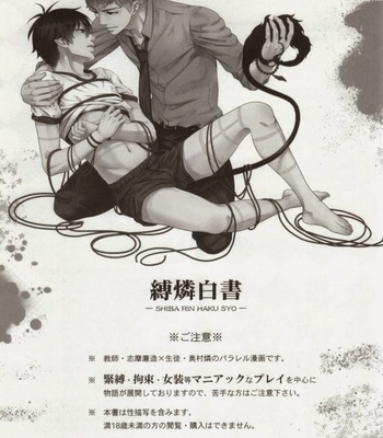 [STRIPE15 (Moyuki)] SHIBA RIN HAKU SYO – Ao no Exorcist dj [JP] – Gay Manga sex 2