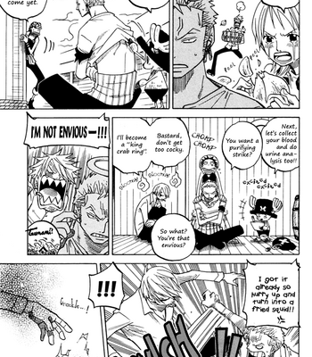 [Hachimaru/ Saruya Hachi] Be-all and End-all – One Piece dj [Eng] – Gay Manga sex 8