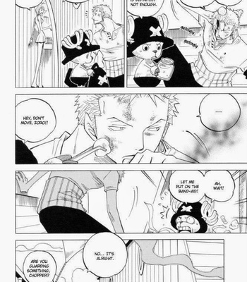 [Hachimaru] One Is a Mercy, and the Other Is a Greed – One Piece dj [Eng] – Gay Manga sex 9