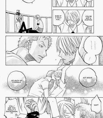 [Hachimaru/ SARUYA Hachi] Bill and Coo – One Piece dj [Eng] – Gay Manga sex 19