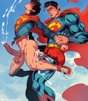 [Meat2Go/ JustTheMeat] (DC Comics) Kents & Waynes – Gay Manga sex 4