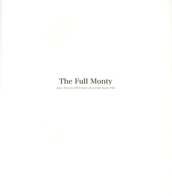 [SURA/ SAKAUE Sou] The Full Monty – Hetalia dj [Eng] – Gay Manga sex 40