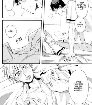 [Satou (YS)] Because it’s Summer – Kuroko no Basuke dj [Eng] – Gay Manga sex 22