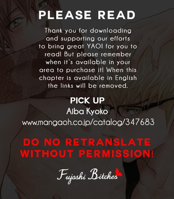 [Aiba Kyoko] Pick Up (c.01-3) [Eng] – Gay Manga sex 69