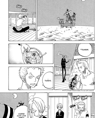 [Hachimaru] Service Limit – One Piece dj [Eng] – Gay Manga sex 5