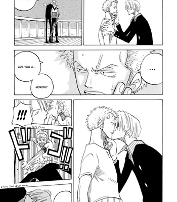 [Hachimaru] Service Limit – One Piece dj [Eng] – Gay Manga sex 9