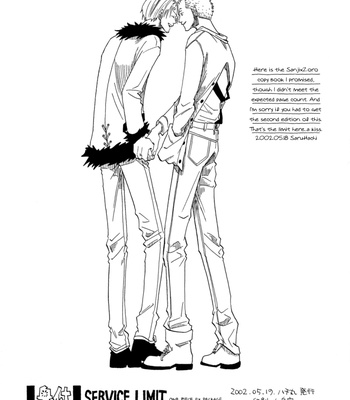 [Hachimaru] Service Limit – One Piece dj [Eng] – Gay Manga sex 11