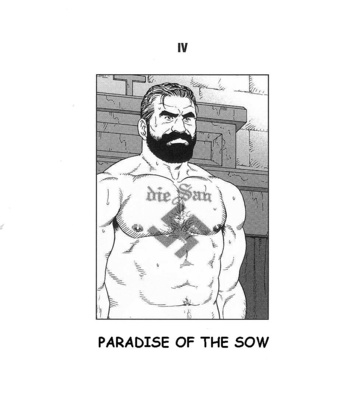 [Gengoroh Tagame] mesu buta no tengoku [Eng/JP] – Gay Manga thumbnail 001