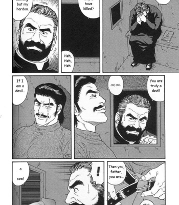 [Gengoroh Tagame] mesu buta no tengoku [Eng/JP] – Gay Manga sex 3