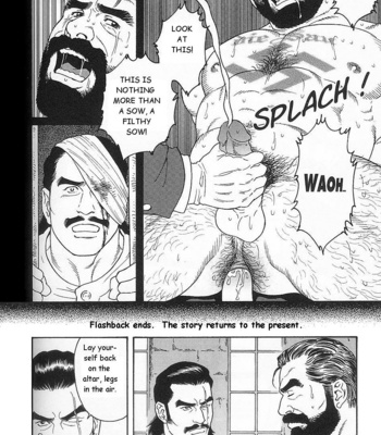 [Gengoroh Tagame] mesu buta no tengoku [Eng/JP] – Gay Manga sex 15