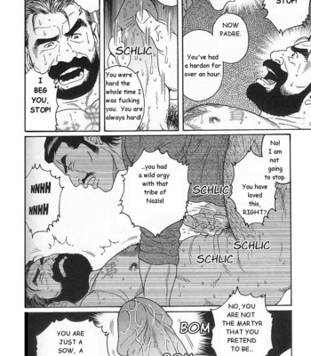 [Gengoroh Tagame] mesu buta no tengoku [Eng/JP] – Gay Manga sex 17